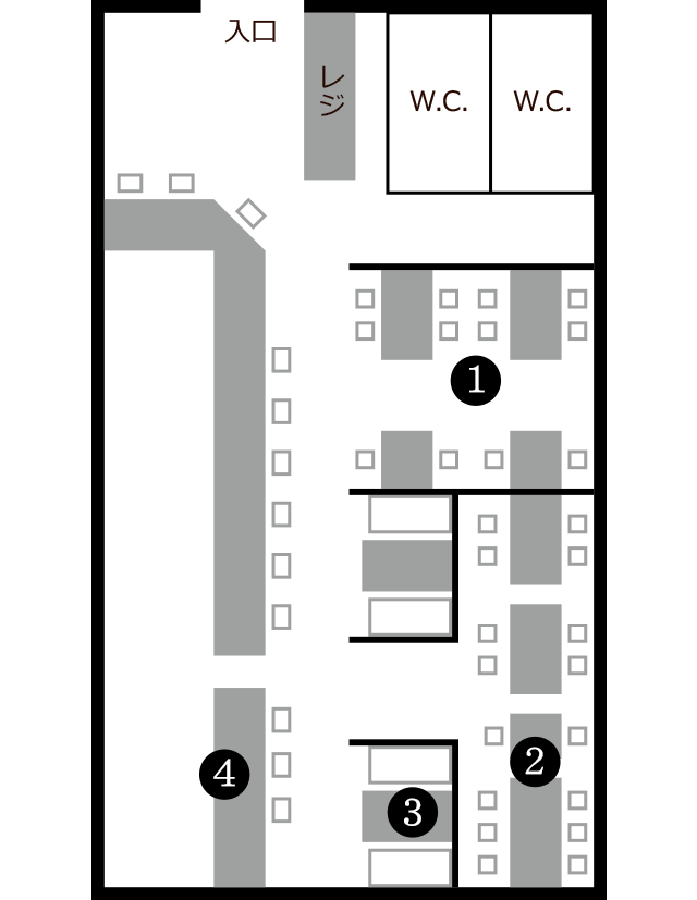 店内見取り図